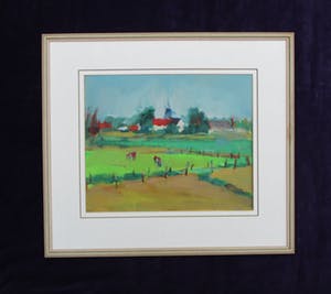 Henri Titselaar - Dorpsgezicht kopen? Bied vanaf 75!