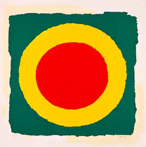 AcheterBram Bogart - Zonder titel (rood/geel/groen)? Enchérissez de 895!