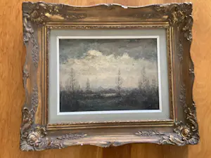 Albert Van Hecke - Prachtig landschap in goede staat , gesigneerd kaufen? Bieten Sie von 100!