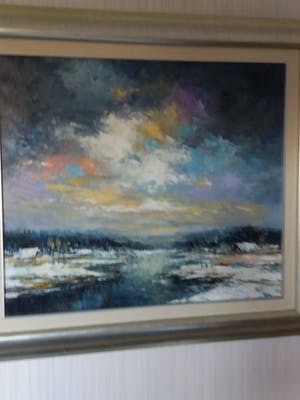 Guido Louis Wolfaert - winterlandschap kopen? Bied vanaf 500!