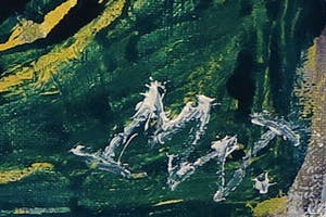 Martin van Wordragen - Olieverf op doek, Lapzwansers - Ingelijst (Groot) kopen? Bied vanaf 300!