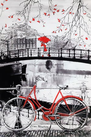 Elena Polyakova - Elena Polyakova - Rode paraplu in Amsterdam kopen? Bied vanaf 55!