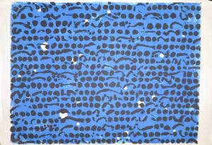 Jef Diederen - Linosnede op Japans papier, Zonder titel kopen? Bied vanaf 100!