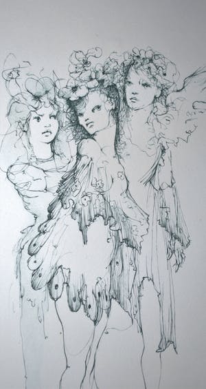 Sam Drukker - LITHO naakt >extra> ETS door Leonor FINI kopen? Bied vanaf 75!