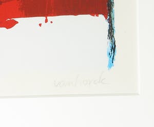 Hans Vanhorck - Zeefdruk, Orenda - Ingelijst (Zeer Groot) kopen? Bied vanaf 50!