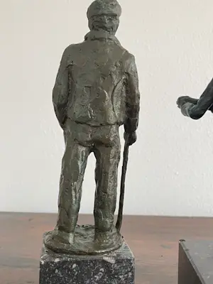 Siem Wardenaar - Set van 2 originele beelden kopen? Bied vanaf 250!