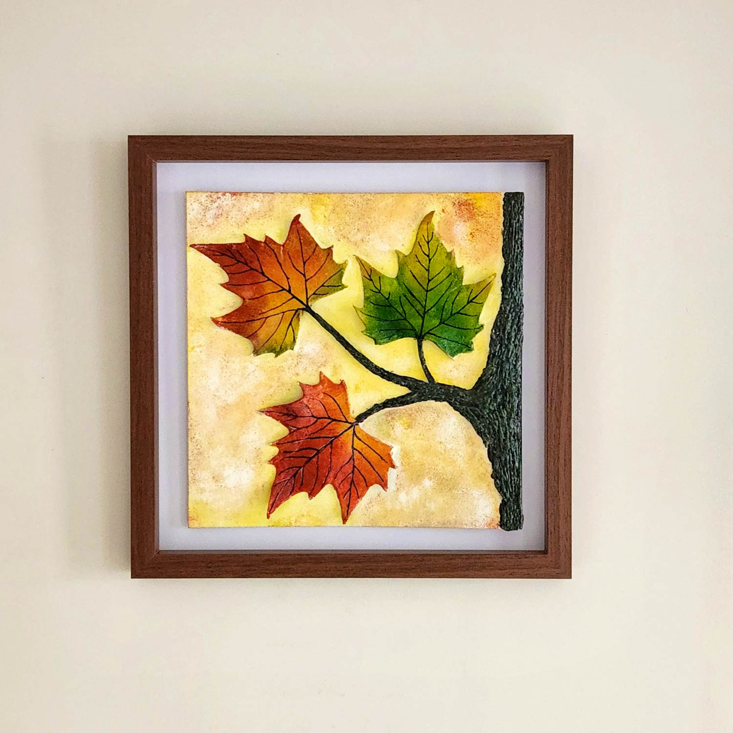 Paul Bodmer - Herfstgefluister – Handgemaakte kleikunst kopen? Bied vanaf 40!