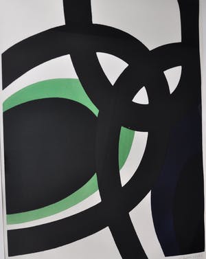 Willem Hussem - Abstract (met opdracht) kopen? Bied vanaf 200!
