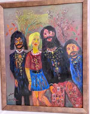 Antoon Kruysen - “Hippies” verkocht voor € 550!