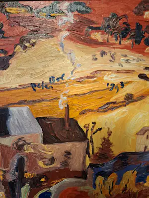 Peter Bol - Frans landschap. kopen? Bied vanaf 1900!