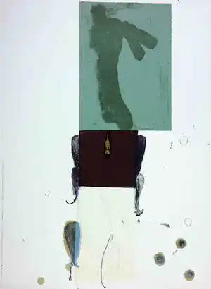 James Brown - Litho und Collage, Mannerist Herbarium verkauft für € 150!