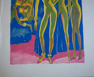Kees van Dongen - houtgravure - Les Voiles Bleus kopen? Bied vanaf 50!