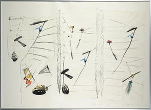 Auke de Vries - Litho, Heksachtig - Ingelijst (Groot) kopen? Bied vanaf 100!