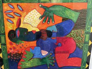 Clemens Briels - Zeefdruk Nr. 69 - La Senora - Groot kopen? Bied vanaf 210!