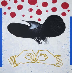 Herman van der Weert - Zeefdruk, Zonder titel kopen? Bied vanaf 1!