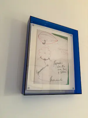 Panamarenko - Gesigneerde uitnodiging kopen? Bied vanaf 475!