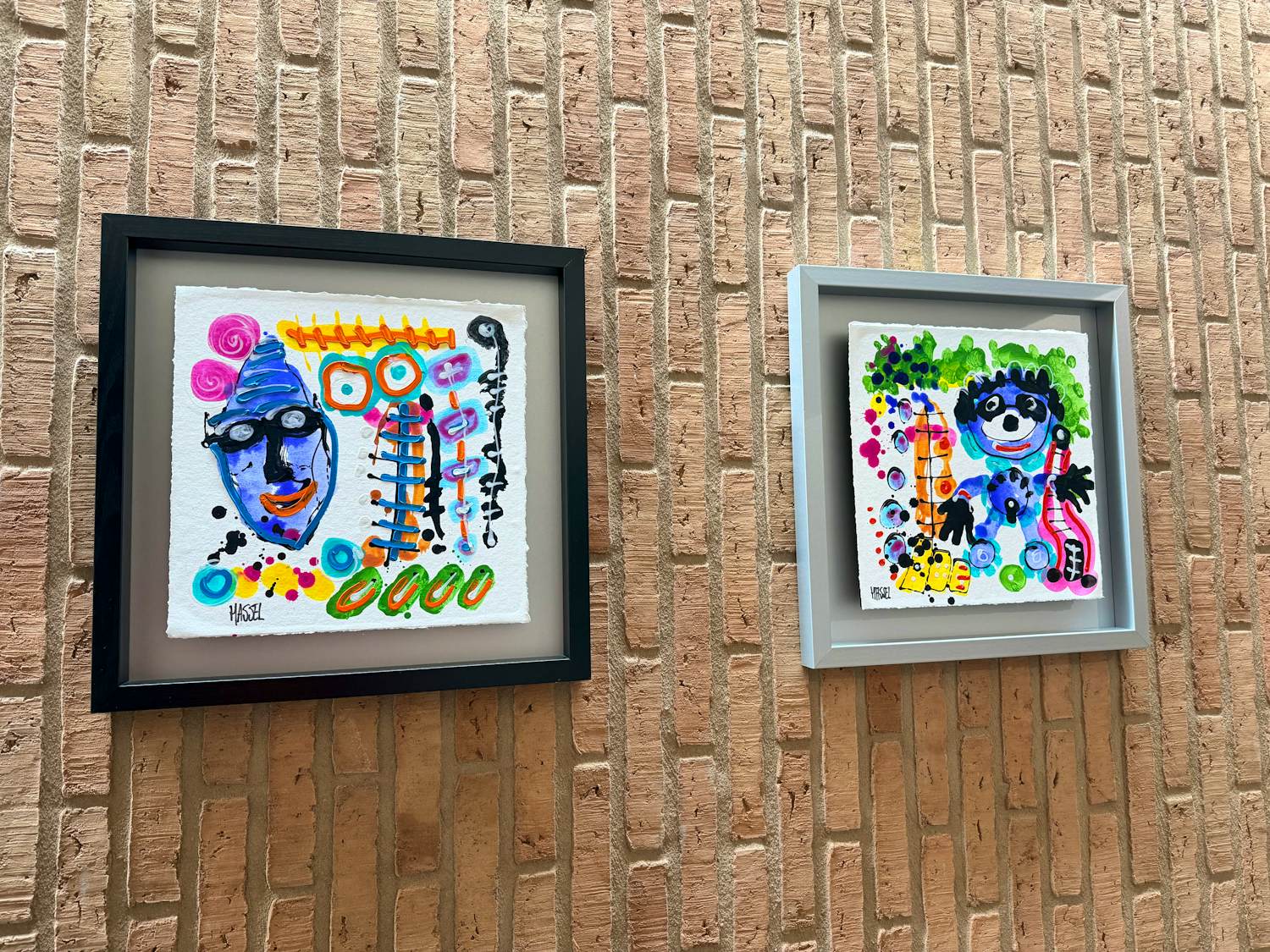 Ad van Hassel - Duo van figuren kopen? Bied vanaf 100!