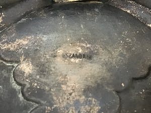 Curiosa - Szandrik schaal +/- 1900 kopen? Bied vanaf 145!
