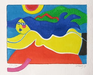 Corneille - Aquagravure op handgeschept papier, Tropique kopen? Bied vanaf 200!