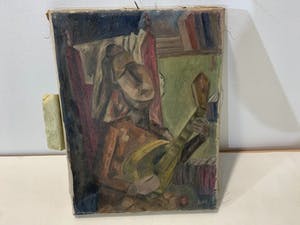 Niet of onleesbaar gesigneerd - JvN - de Luitspeelster kopen? Bied vanaf 1!