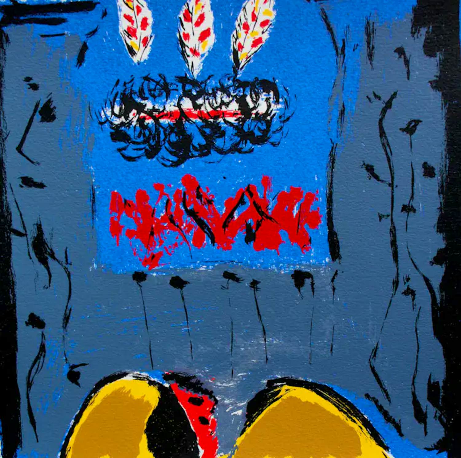 Henk Eikenaar - Zeefdruk - 1994 kopen? Bied vanaf 45!