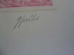 Gustaaf Prils - Ets. titel onbekend oplage 1/1. kopen? Bied vanaf 30!