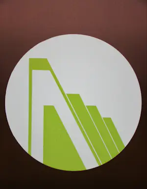 Friedrich Geiler - Concrete-constructieve compositie - 1974 - Originele linoleumsnede, handgesigneerd kopen? Bied vanaf 100!