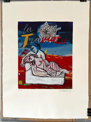 Corneille - Ommagio a G. Verdi - Map met 6 zeefdrukken kopen? Bied vanaf 1250!