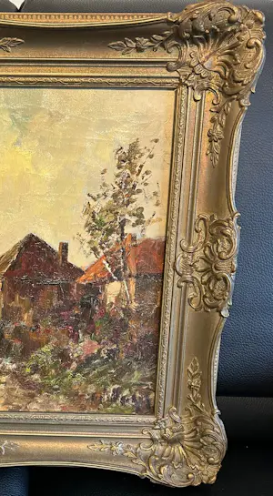 Frans de Nocker - Landschap met bootje kopen? Bied vanaf 95!