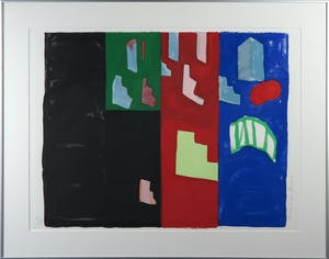 Cees Dolk - Zeefdruk, Tulpen & Zo - Ingelijst kopen? Bied vanaf 50!