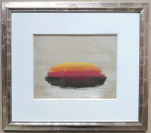 Eugène Brands - Colour flowing, gouache (zeer mooi ingelijst) kopen? Bied vanaf 1100!