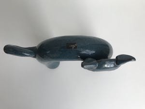 Peter Selhorst - Grote Blauwe Keramieken Kat kopen? Bied vanaf 25!