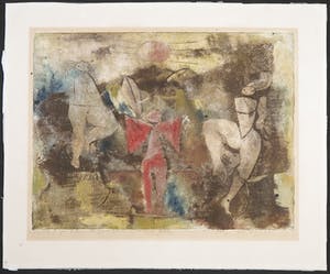 John Lie a Fo - Ets en aquatint, Okojumo's dochter kopen? Bied vanaf 40!