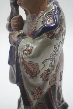 Niet of onleesbaar gesigneerd - SHOU LAO.China, Shiwan-Ware, 19e eeuw kopen? Bied vanaf 1!