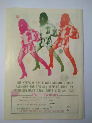 Yayoi Kusama - Kusama presents an Orgy of Nudity, Love, Sex & Beauty kopen? Bied vanaf 1!