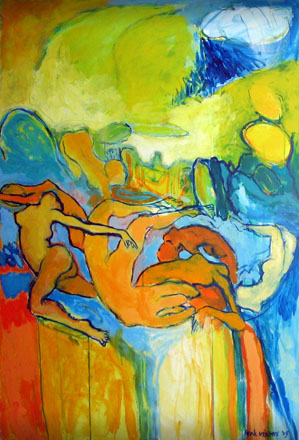 Henk Vissers - Vallende Engelen kopen? Bied vanaf 750!