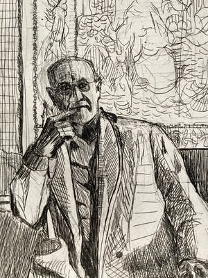 AcheterMark Cohen - Henri Matisse Seated (4 van 4)? Enchérissez de 25!