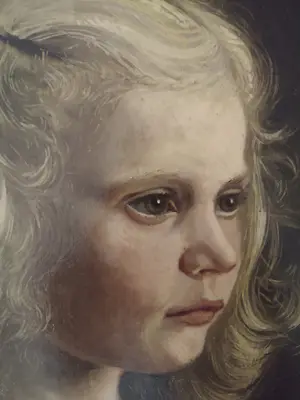 Dorus Arts - Portret van meisje in roze jurk kopen? Bied vanaf 300!