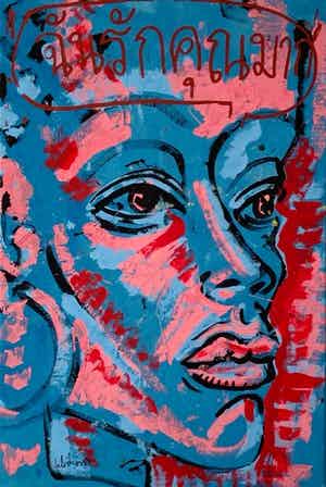 Peter Klashorst - Lady verkocht voor € 125!