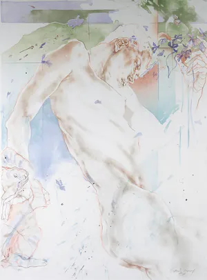 Dagmar Mezricky - Litho, Zonder titel - Ingelijst (Groot) kopen? Bied vanaf 1!