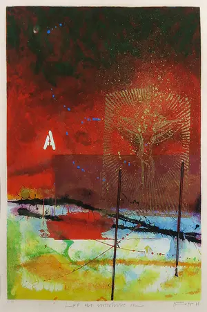 Piotr Konkel - Zeefdruk, Let the Sunshine in - Ingelijst kopen? Bied vanaf 50!