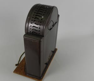 Curiosa - Vintage elektrische kachel merk Solar stijl Art Deco ca 1950 kopen? Bied vanaf 1!