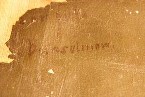 Jan Dunselman - Portret van dame, omstreeks 1880 , in slechte staat, alleen voor restauratie! kopen? Bied vanaf 50!