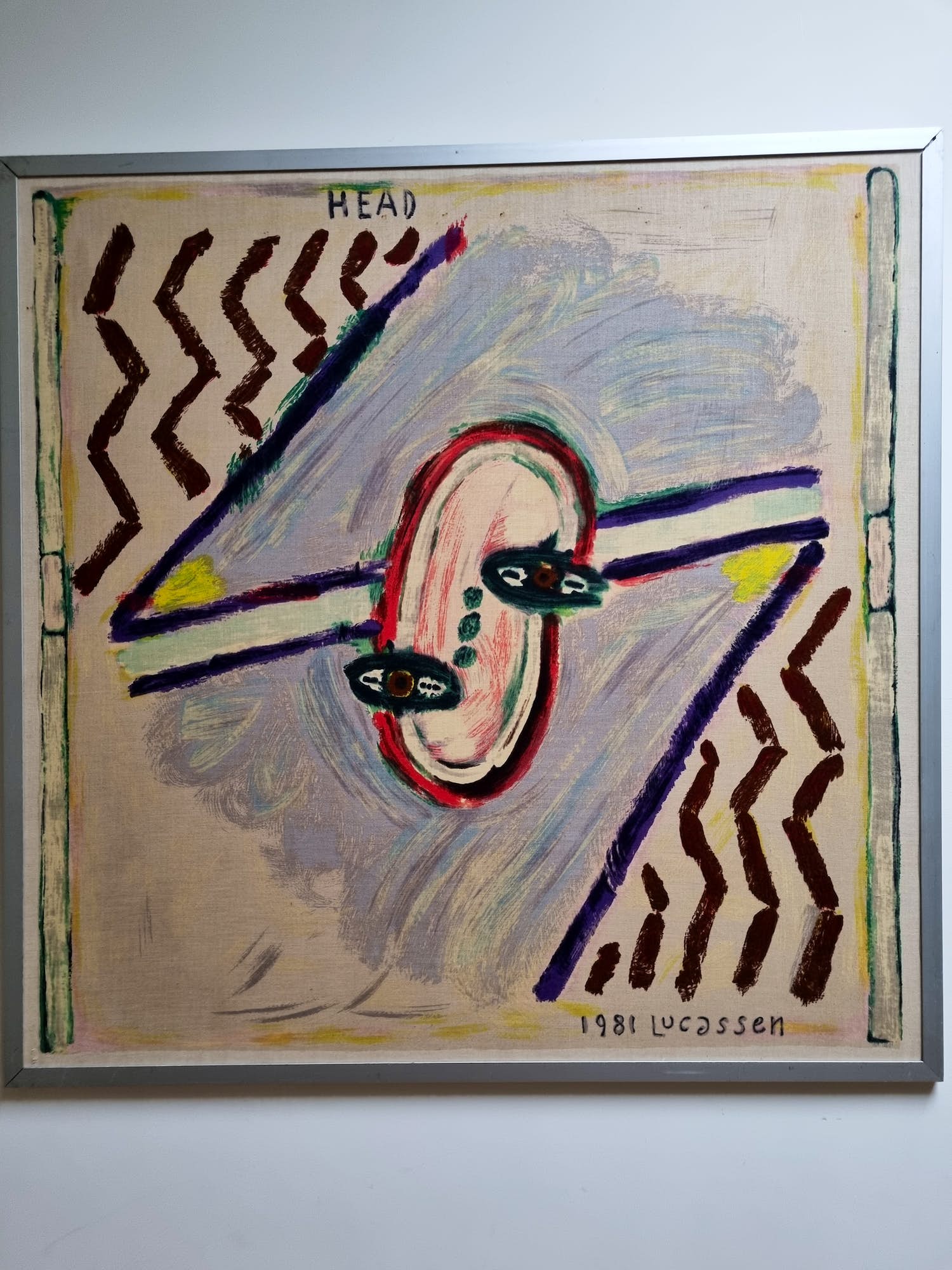 Reinier Lucassen - Head - Denken is het Oog verkocht voor € 50!