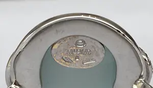 Talento Italiano designer 18 KT witgouden ring met aquamarijn en diamanten kopen? Bied vanaf 900!