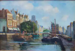 Jan Schipper - De Delftse vaart Rotterdam verkauft für € 128!
