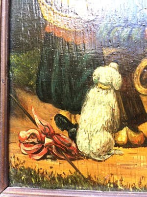 Niet of onleesbaar gesigneerd - Antiek prentje kopen? Bied vanaf 10!