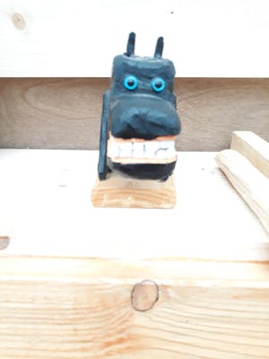 Peter Bastiaanssen - Houten honden kopen? Bied vanaf 120!