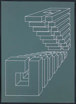 Harry Karssen - Lot van 54 zeefdrukken, Z.T. Abstractie kopen? Bied vanaf 100!