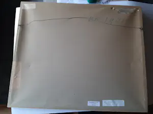 Lourens Lubbers - Gemende techniek, Dreigende wolken. kopen? Bied vanaf 45!